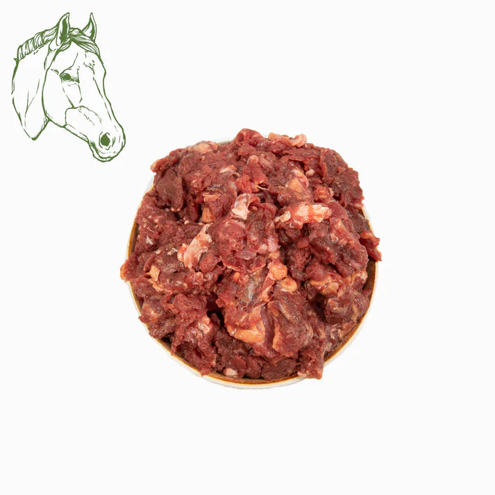 Manufaktur Futterfreunde Pferdefleisch roh, gewolft 500g