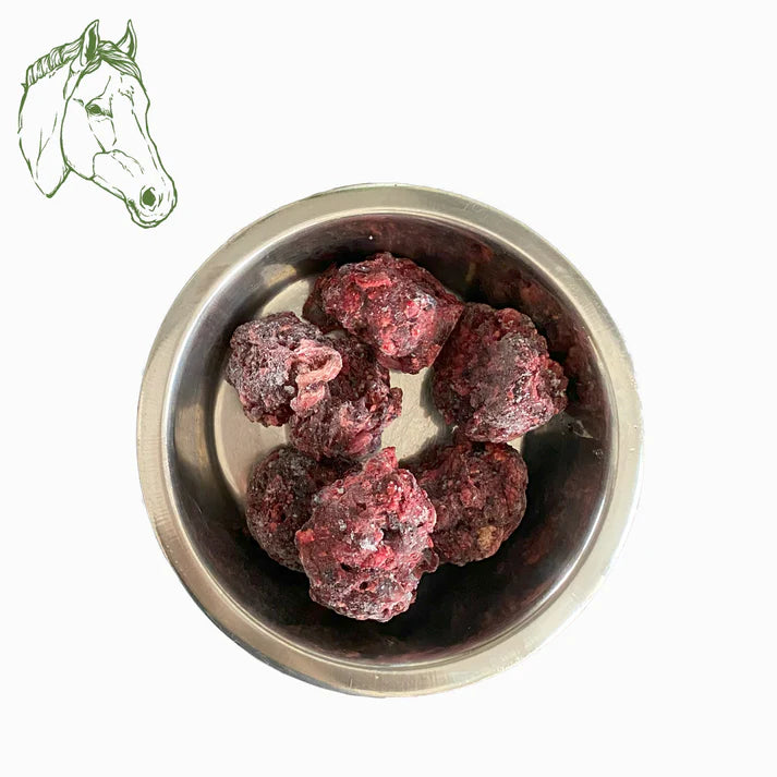 Manufaktur Futterfreunde BARF-Nuggets Pferd, gewolft und portioniert (1.500g)