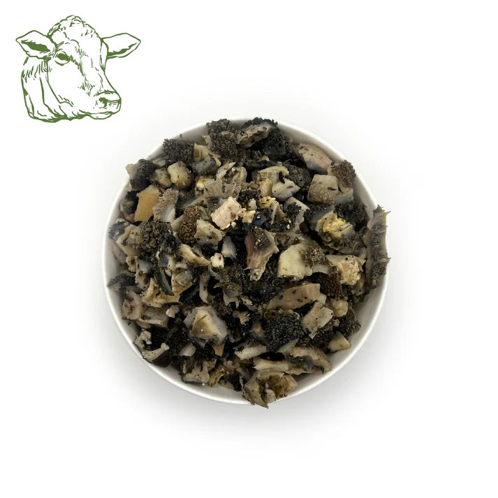 Manufaktur Futterfreunde Rinderpansen, gekocht und grob gewolft (500g)