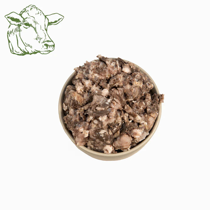 Manufaktur Futterfreunde Rinderpansen, roh gewolft (500g, 1 KG)